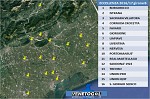 Eccellenza, mappa girone B Eccellenza, mappa girone B